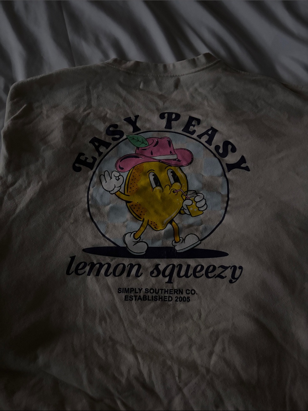 Simply Southern Cream Crewneck - Picture 4 of 4
